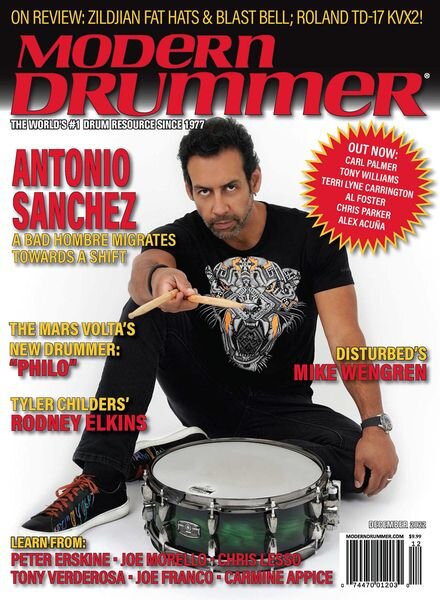 Modern Drummer Magazine – December 2022 Cover