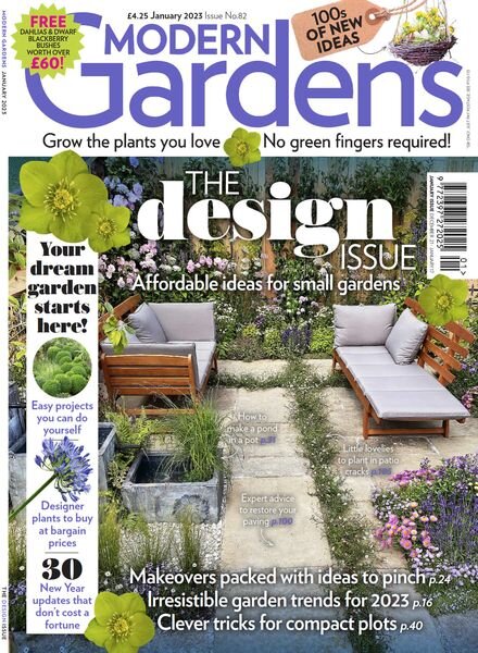 Modern Gardens – January 2023 Cover