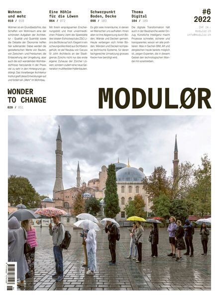 Modulor – Dezember 2022 Cover