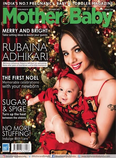 Mother & Baby India – December 2022 Cover