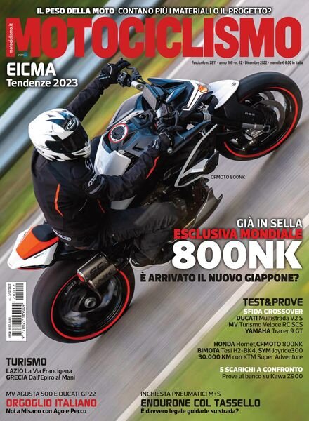 Motociclismo Italia – 03 dicembre 2022 Cover