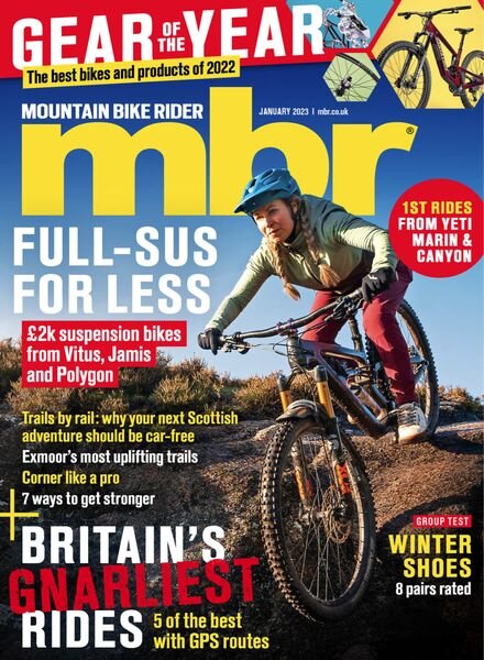Mountain Bike Rider – January 2023 Cover