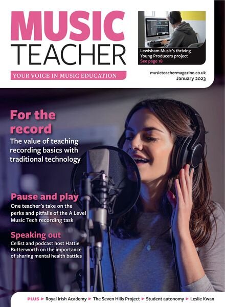 Music Teacher – January 2023 Cover