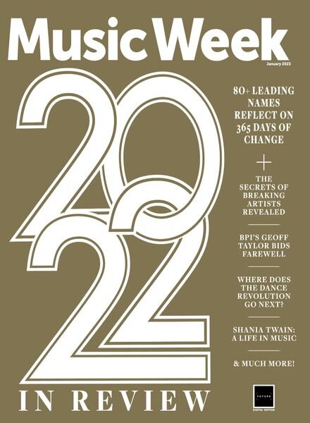 Music Week – January 2023 Cover