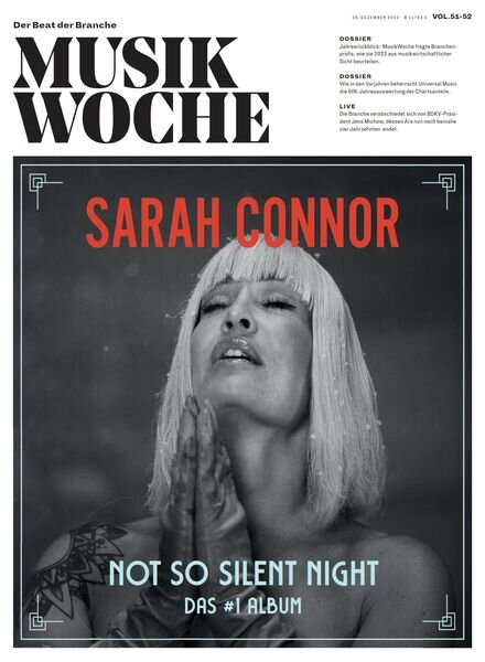 MusikWoche – 19 Dezember 2022 Cover