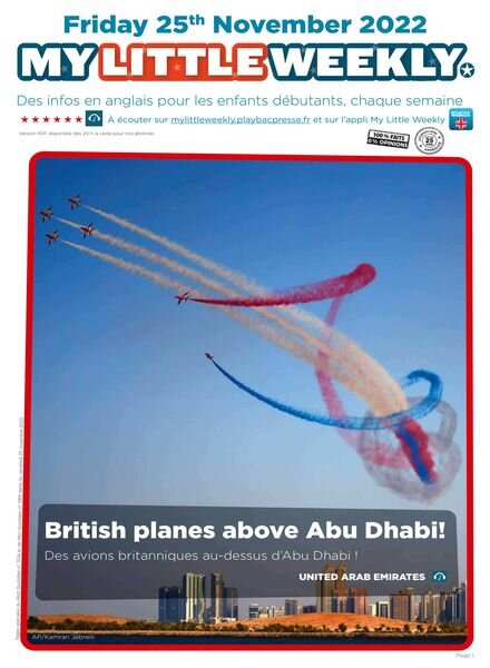 My Little Weekly – 25 novembre 2022 Cover