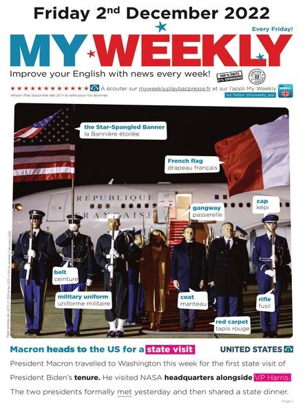My Weekly Fr – 02 decembre 2022 Cover
