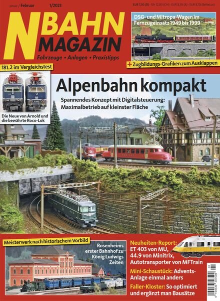 N-Bahn Magazin – Januar 2023 Cover