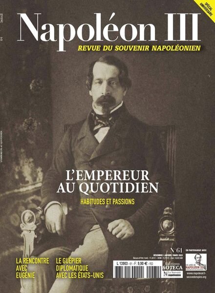 Napoleon III – decembre 2022 Cover