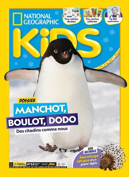 National Geographic Kids France – decembre 2022 Cover
