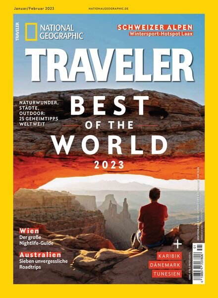 National Geographic Traveler Germany – Januar 2023 Cover