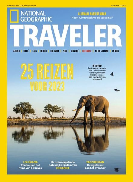 National Geographic Traveler Nederland – december 2022 Cover