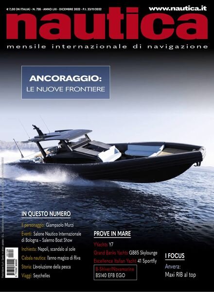 Nautica – dicembre 2022 Cover