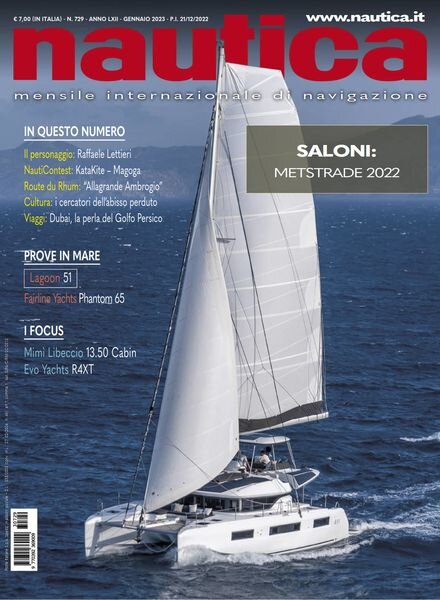 Nautica – gennaio 2023 Cover