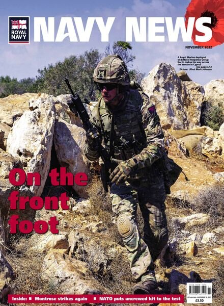 Navy News – November 2022 Cover