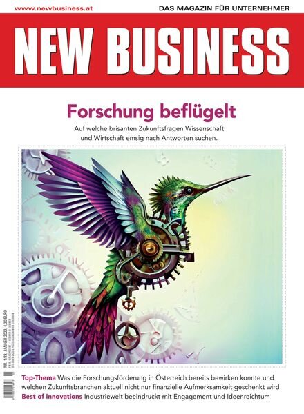 New Business – 19 Dezember 2022 Cover