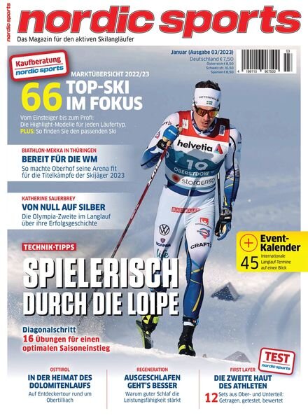 nordic sports – 09 Dezember 2022 Cover