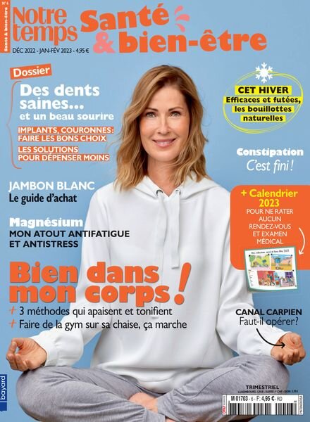 Notre Temps Sante & Bien-etre – Decembre 2022 – Fevrier 2023 Cover