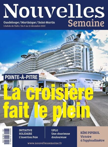 Nouvelles Semaine – 08 decembre 2022 Cover
