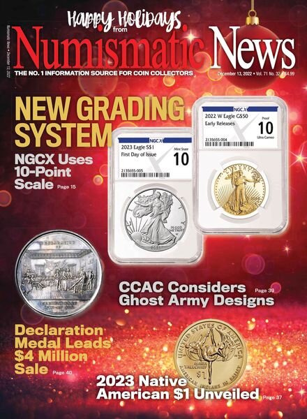 Numismatic News – 02 December 2022 Cover