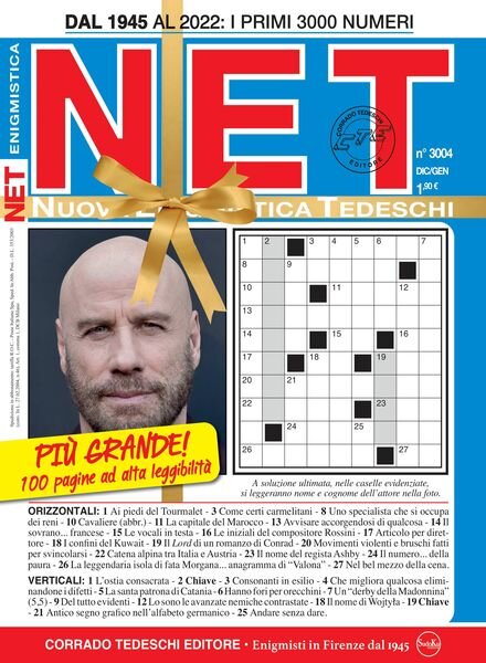 Nuova Enigmistica Tascabile – December 2022 Cover