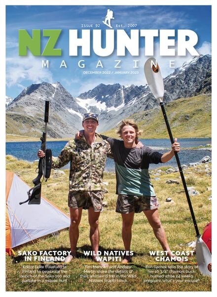 NZ Hunter – December 2022 Cover