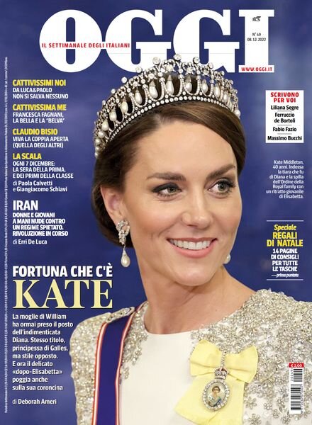 Oggi – 08 dicembre 2022 Cover