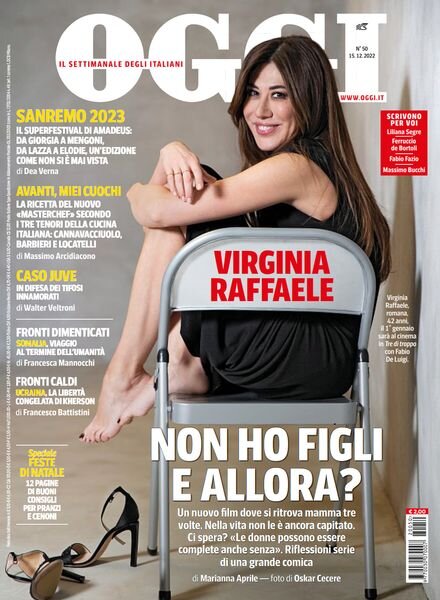 Oggi – 15 dicembre 2022 Cover