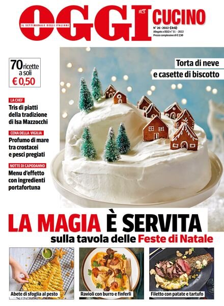 Oggi Cucino – 22 dicembre 2022 Cover