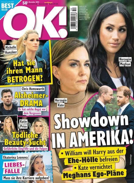 OK! – 07 Dezember 2022 Cover