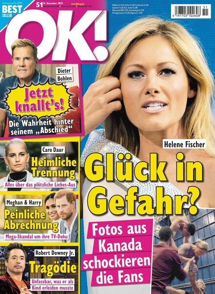 OK! – 14 Dezember 2022 Cover