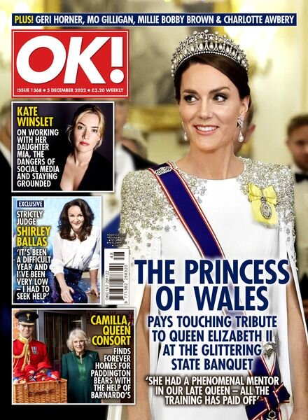 OK! Magazine UK – Issue 1368 – 5 December 2022 Cover