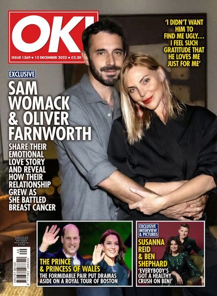 OK! Magazine UK – Issue 1369 – 12 December 2022 Cover