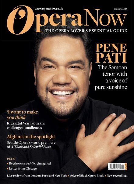 Opera Now – January 2023 Cover