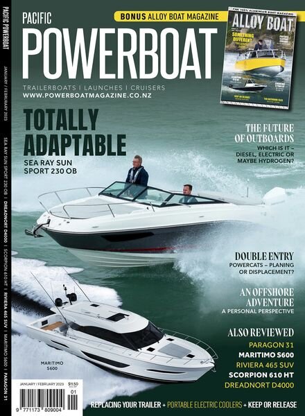 Pacific PowerBoat Magazine – January 2023 Cover