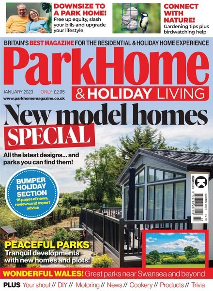 Park Home & Holiday Living – January 2023 Cover