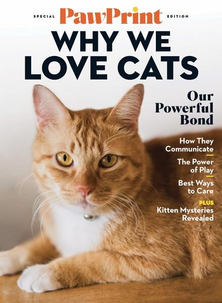 PawPrint Special Edition Why We Love Cats – November 2022 Cover