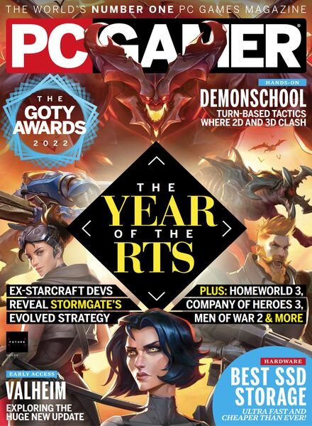 PC Gamer UK – January 2023 Cover