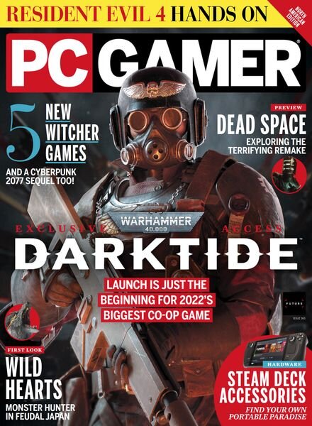 PC Gamer USA – January 2023 Cover