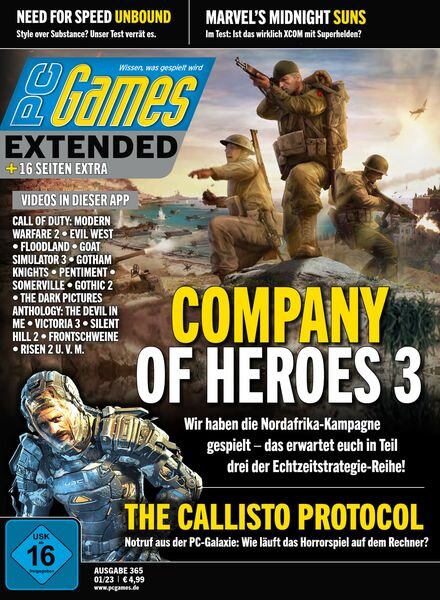PC Games Germany – Januar 2023 Cover
