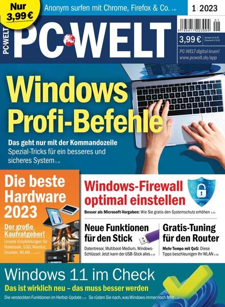 PC Welt – Januar 2023 Cover