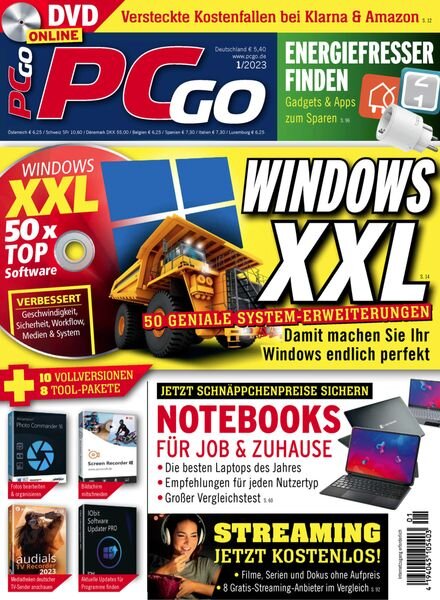 PCgo – Januar 2023 Cover