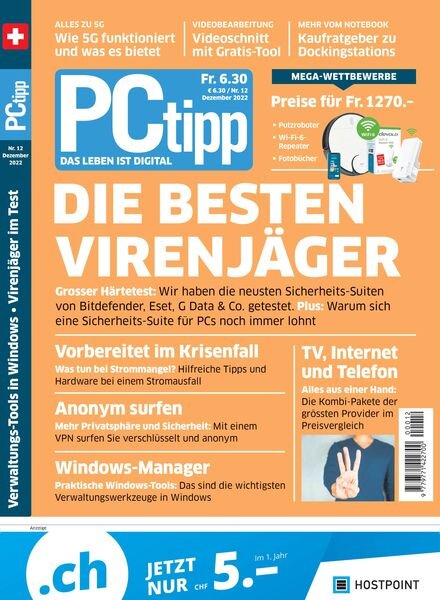 PCtipp – Dezember 2022 Cover