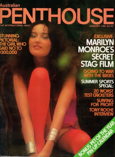 Penthouse Australia – January 1981 Cover