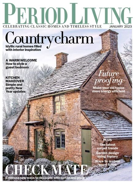 Period Living Magazine – January 2023 Cover