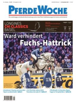 PferdeWoche – 14 Dezember 2022