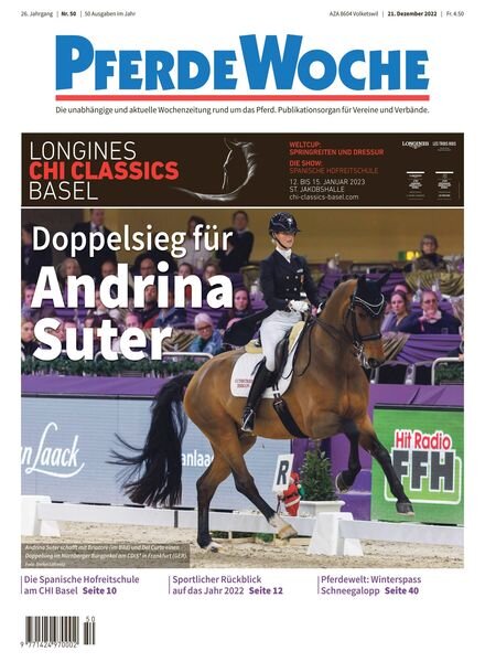 PferdeWoche – 21 Dezember 2022 Cover