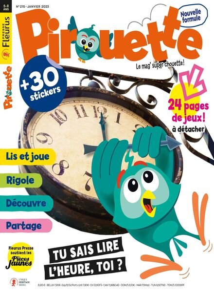 Pirouette – 01 decembre 2022 Cover