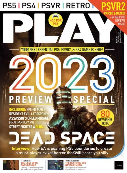 PLAY – January 2023 Cover