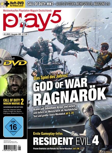 Play5 – Januar 2023 Cover